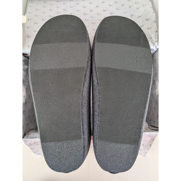 Deer Stags Slipperooz Unbound Mule Slippers Mens 11M Grey Felt Slip On Shoes NWB - Picture 7 of 11